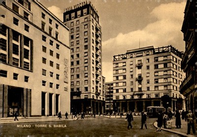 Milano, Torre S. Babila, St. Babila Tower, architecture, history Postcard