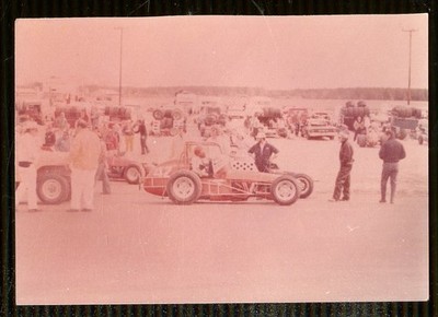 Vintage Photo #42 CLIFF COCKRUM LAKE CITY FL JAN. 1977 w/ info Auto Racing