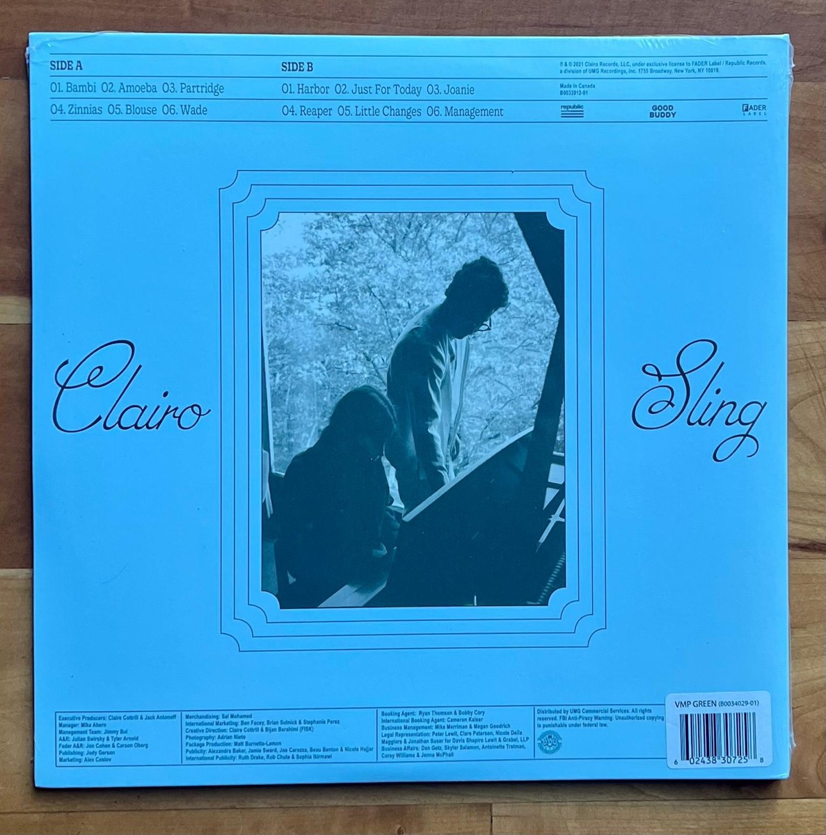 Clairo Sling Exclusive VMP Dark Green Rare Vinyl Limited x/1000