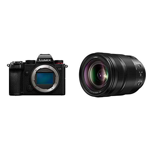 Полнокадровая беззеркальная камера Panasonic LUMIX S5 с объективом LUMIX S 24-105 мм F4 464490₽