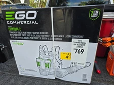 Ego Commer Backpack Blower Kit 800 Cfm W TWO 6Ah Batt, 560W dual Chger Warranty