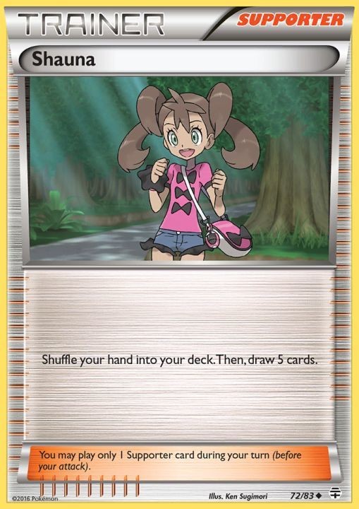Shauna - 72/83 - Uncommon - Lightly Played
