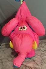 Fisher Price Big Things 6841 1994 dated pink elephant Puffalump