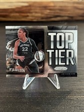 A'JA Wilson 2025 Prizm WNBA Top Tier Insert Card #2 Las Vegas Aces SP