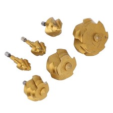 6 Pcs PPR Lifting Stepped Drill Bit Set 20 25 32 40 50 63mm 1/4 Inch Hex Shank♪