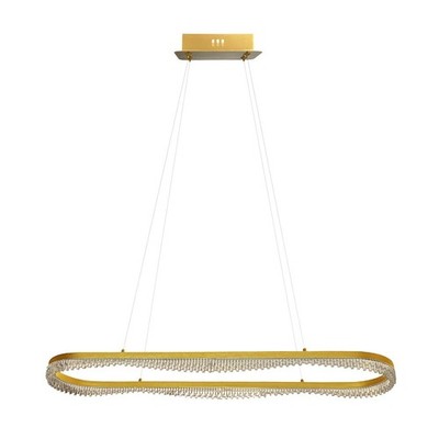 Moderne goldene dekorative LED-Hängelampe 45W PRECIOSA Milagro