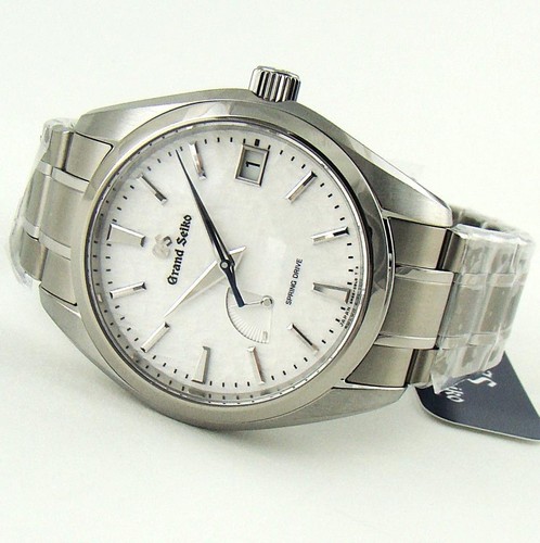 2026 Grand Seiko Heritage Snowflake White Spring Drive 41mm SB...