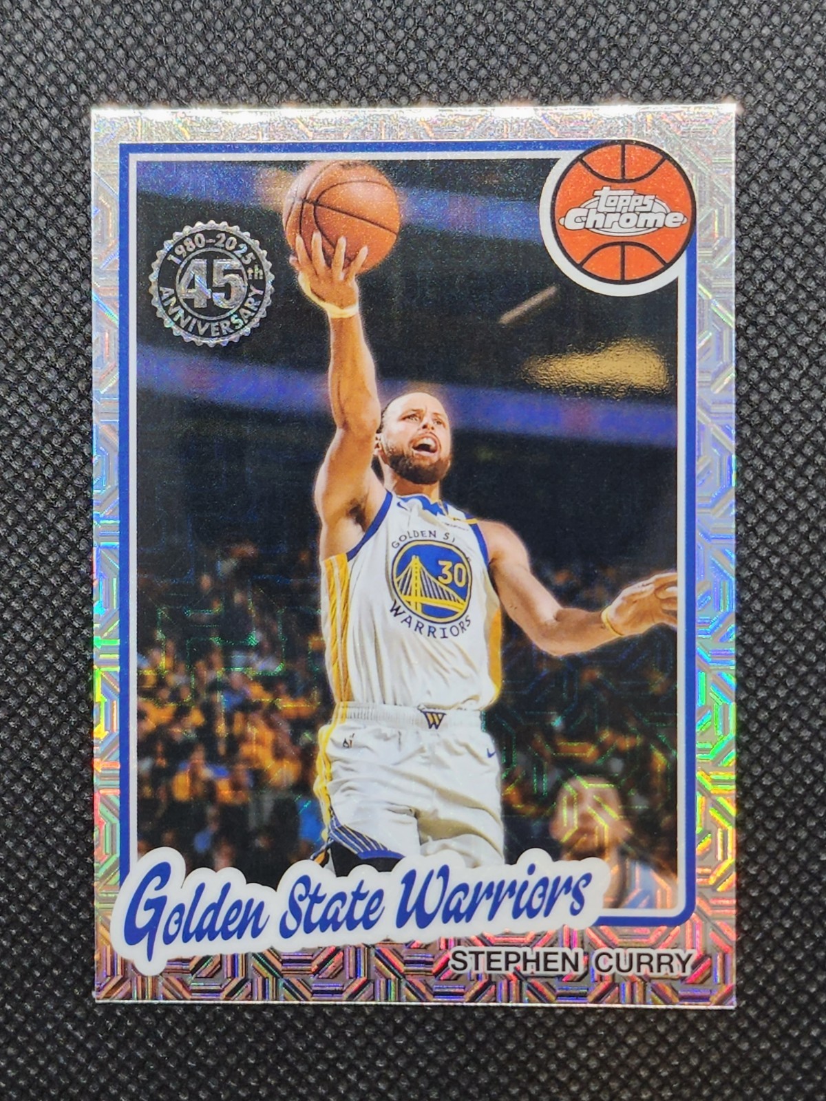 2025-26 Topps Basketball 1980-81 Topps Chrome Silver Pack Stephen Curry #TC-SCU