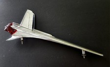Nice Vintage 1953 Pontiac Indian Hood Ornament Deluxe Lighted Chieftain Catalina