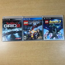 Lot of 3 PS3 Games Lego  Grid 2