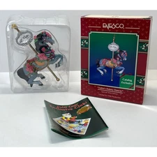 Enesco Tobin's Dainty Dancer Carousel Horse Christmas Ornament