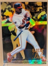 1995 Select Certified Mirror Gold 56 Albert Belle Refractor Rare Parallel 1995 Select Certified Mirror Gold 56 Albert Belle Refractor Rare Parallel