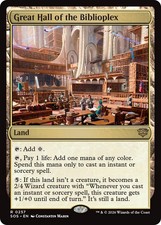 Great Hall of the Biblioplex [Secrets of Strixhaven] Foil Near Mint