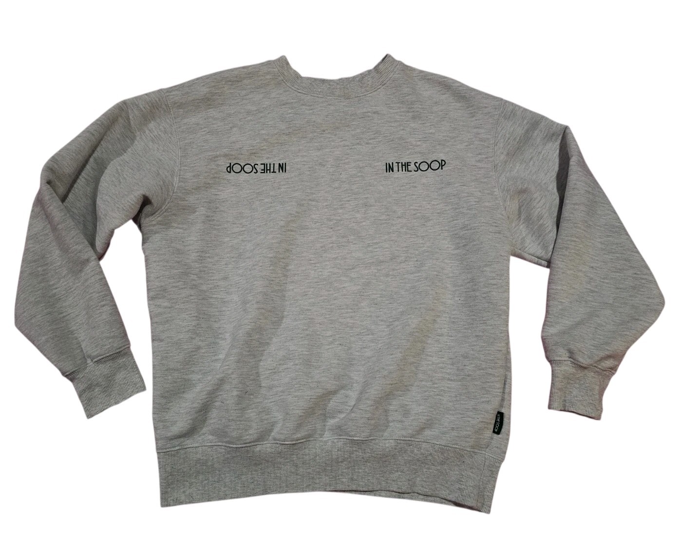 Bts in the soop korean merch crewneck gray sweatshirt adult size s