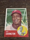1963 TOPPS WES COVINGTON #529 HIGH SERIES PHILLIES EX-MT OR BETTER