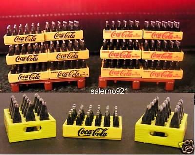  COCA COLA CASES 1:48 (O) Scale TWO LITER BOTTLES NEW Danbury Mint Originals!