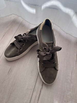 GANT Halbschuhe Avona Khaki m. goldenen Details Größe 41 NEU