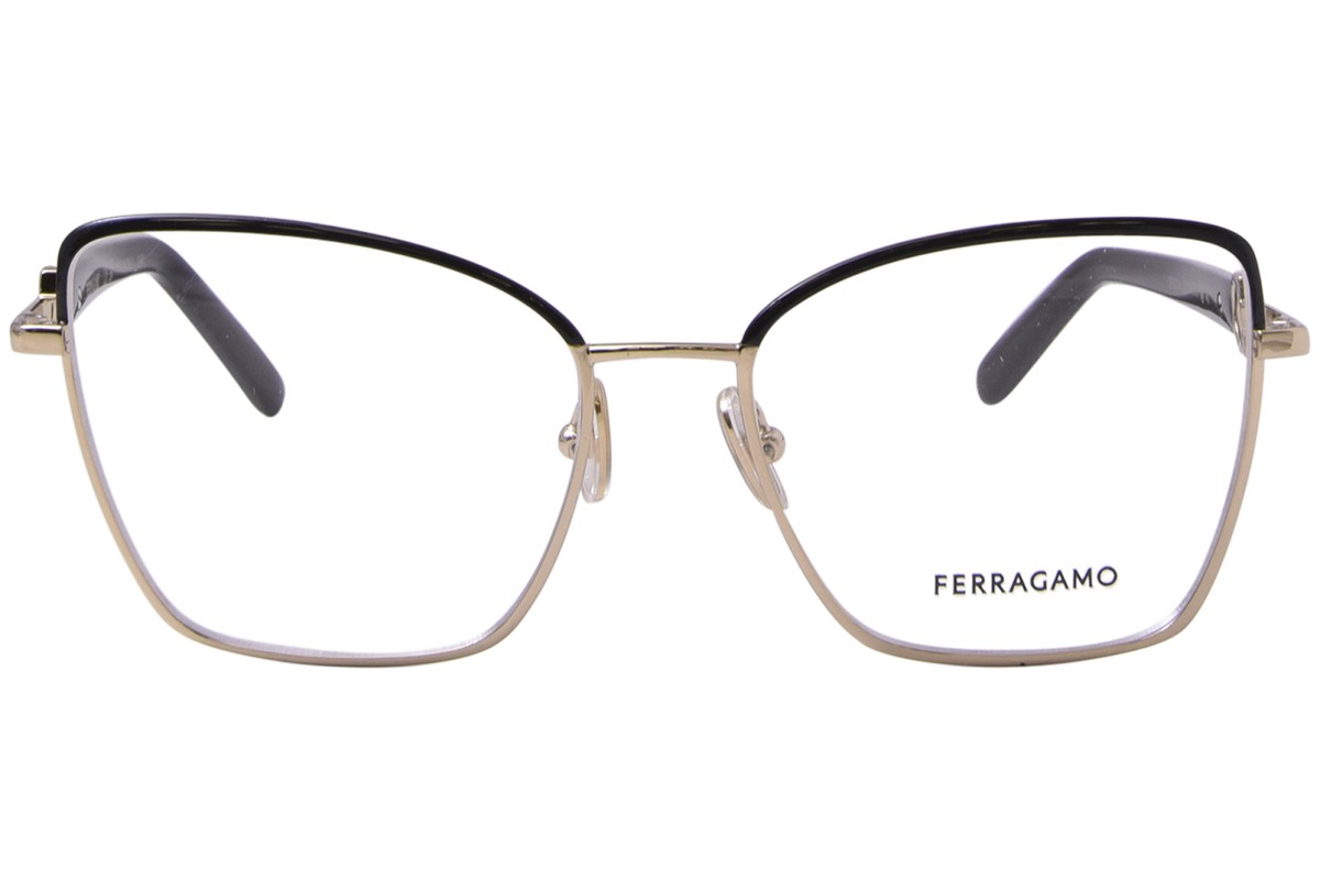 トップス SaIvatore Ferragamo Salvatore Ferragamo SF2223N 703 Eyeglasses Women's Gold