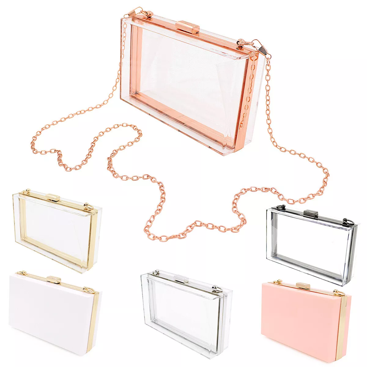 Character Pattern Acrylic Box Style Purses and Handbags for Women Fashion  Party Clutch Chic Designer Shoulder Bag Cross Body