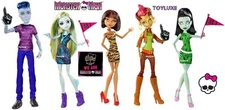 We Are Monster High STUDENT DISEMBODY COUNCIL Doll 5 Pack EXCLUSIVE Slo Mo Gilda