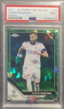 2021-22 Topps Chrome Sapphire Edition UEFA Champions League Soccer Cards Checklist & Odds 23