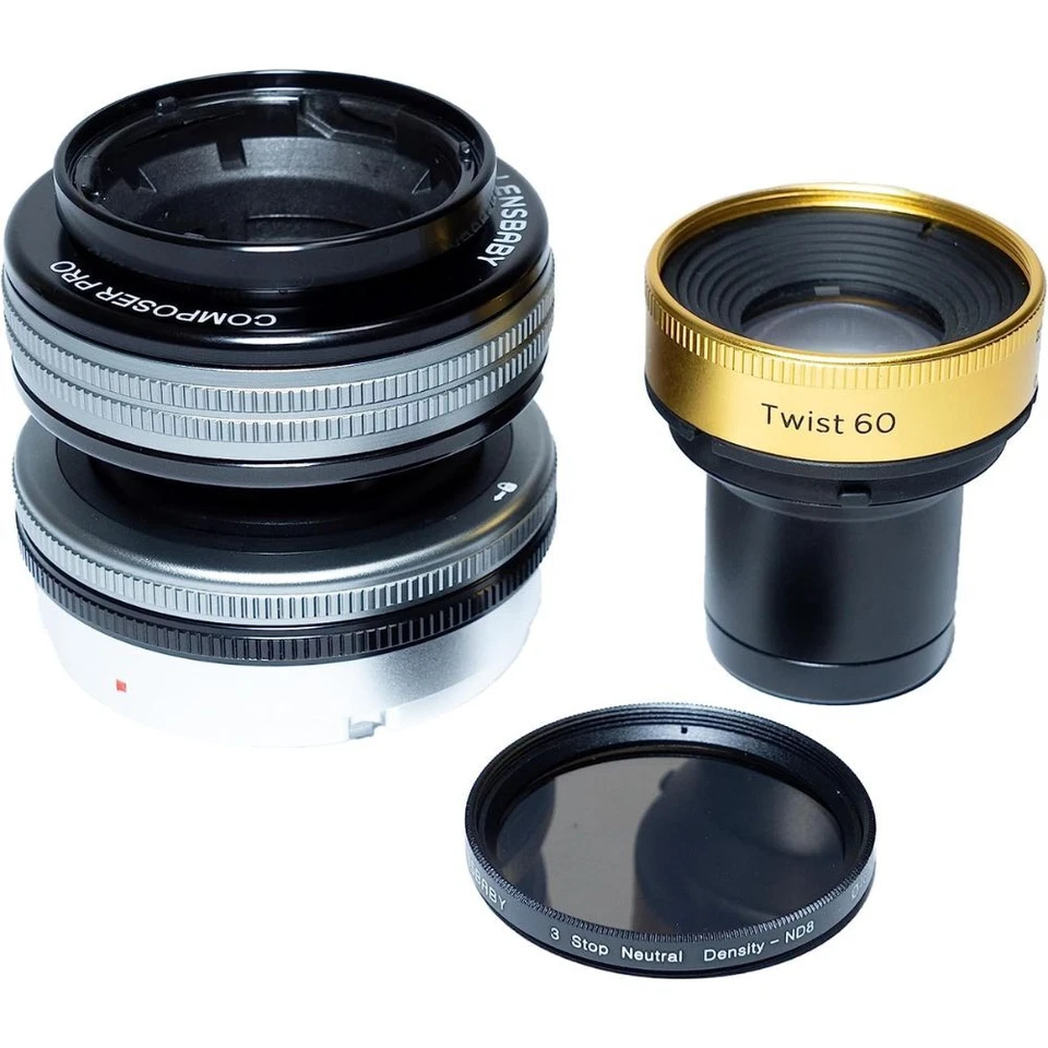 Lensbaby Composer Pro II w/Twist 60 Optic +ND Filter for Nikon Z Mount - Image 3 of 4