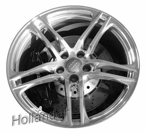11 12 13 14 AUDI R8 WHEEL 19X11 ALLOY 5 DOUBLE SPOKE HOL# 58830 4464