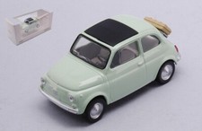 1965 Fiat 500 F Light Green Jet-car 1:43 Model 771201 NOREV
