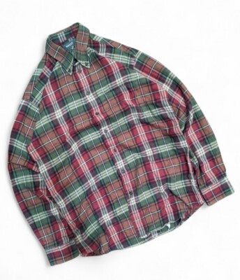 BALLY Flanell Karo Button Down Hemd