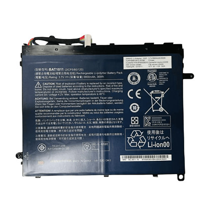  3.7V 36WH BAT-1011 Battery For Acer Iconia Tab A510 A700 1ICP5-80-120-2 Laptop