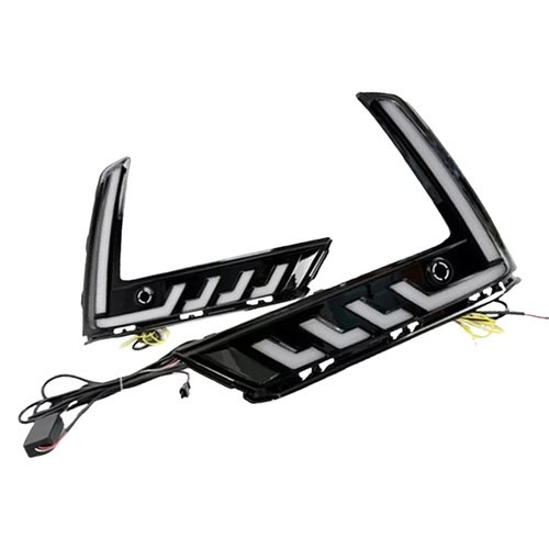 LED DRL Daytime Running Light Fog Lamp Turn Signal For Honda CRV CR-V 2023-2024 - Picture 6 of 15