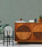 Vliestapete Textil Optik Einfarbig Modern Meliert GrüN Weiß 47615 (5,99€/1Qm)