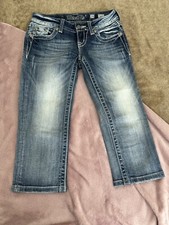 Miss Me Jeans, size 24, crop