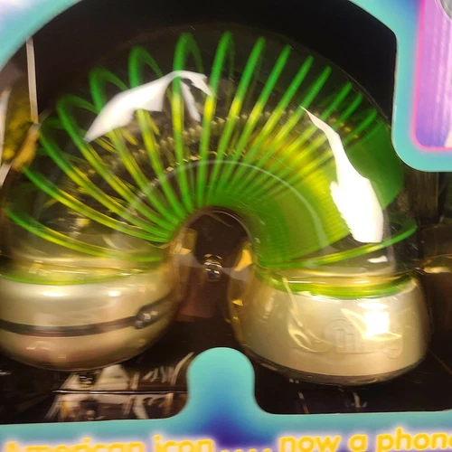 Slinky Phone Neon Glowing Landline Vintage Telephone NEW in Box 1999 - Picture 11 of 12