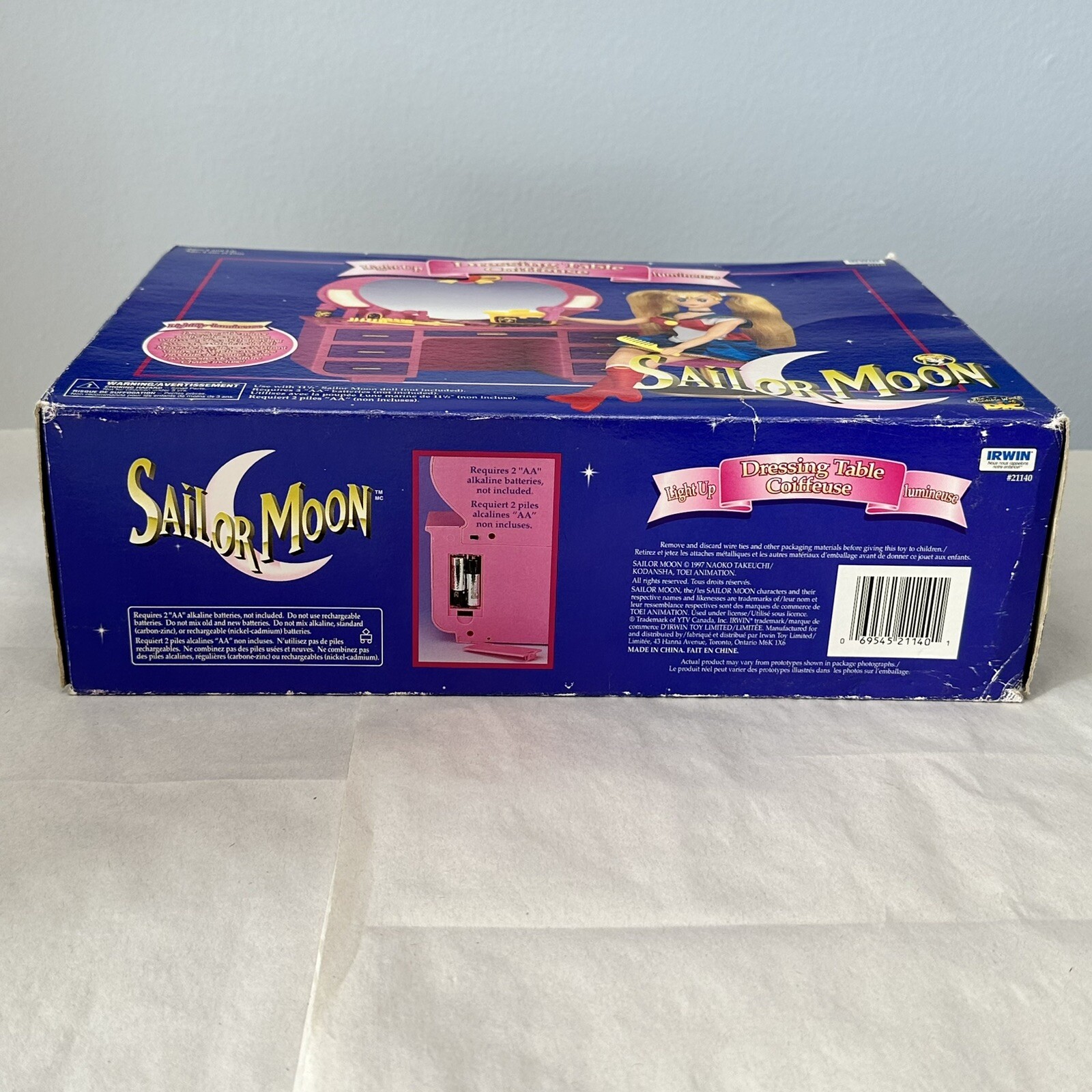 1997 Vintage Sailor Moon Light Up Dressing Table by IRWIN eBay