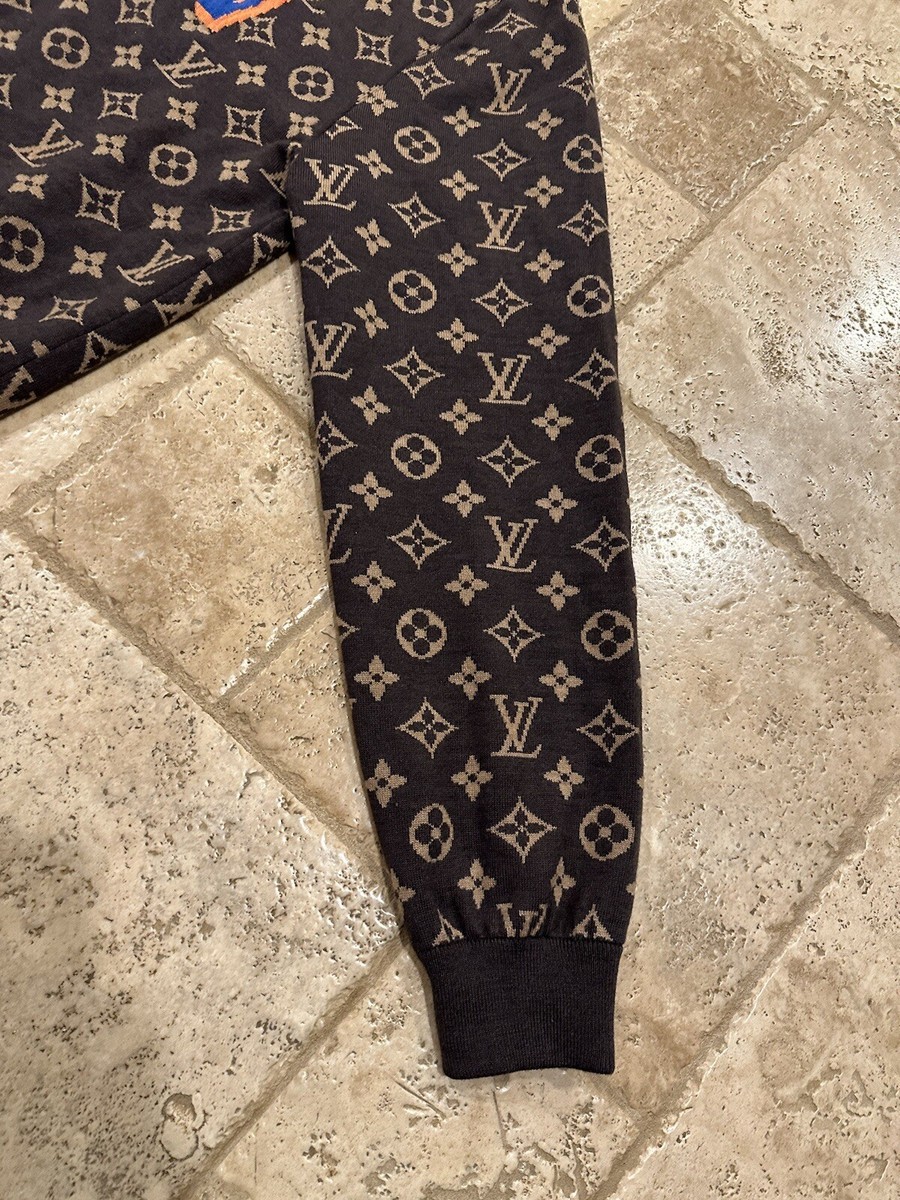 Louis Vuitton x NBA Graphic Blouson Monogram Cardigan Jacket Louis Vuitton x NBA Graphic Blouson Monogram Cardigan Jacket