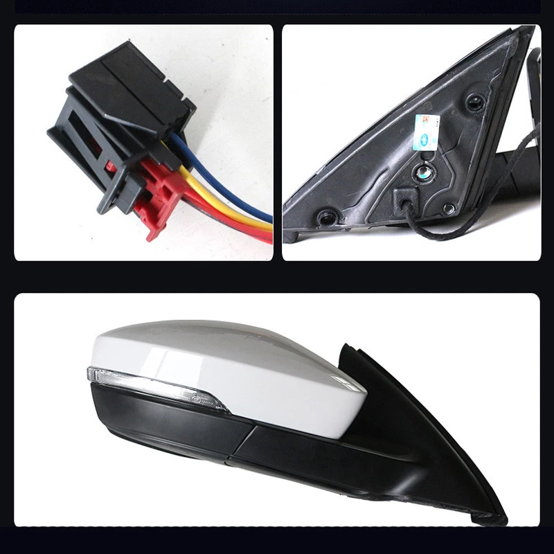 Automatic Folding Power Heated Passenger Side View Mirror For Skoda Octavia 14+ - Imagem 3 de 3