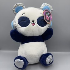 FAO Schwarz Glow Brights DJ Panda Plush Lights Up Plays Music New