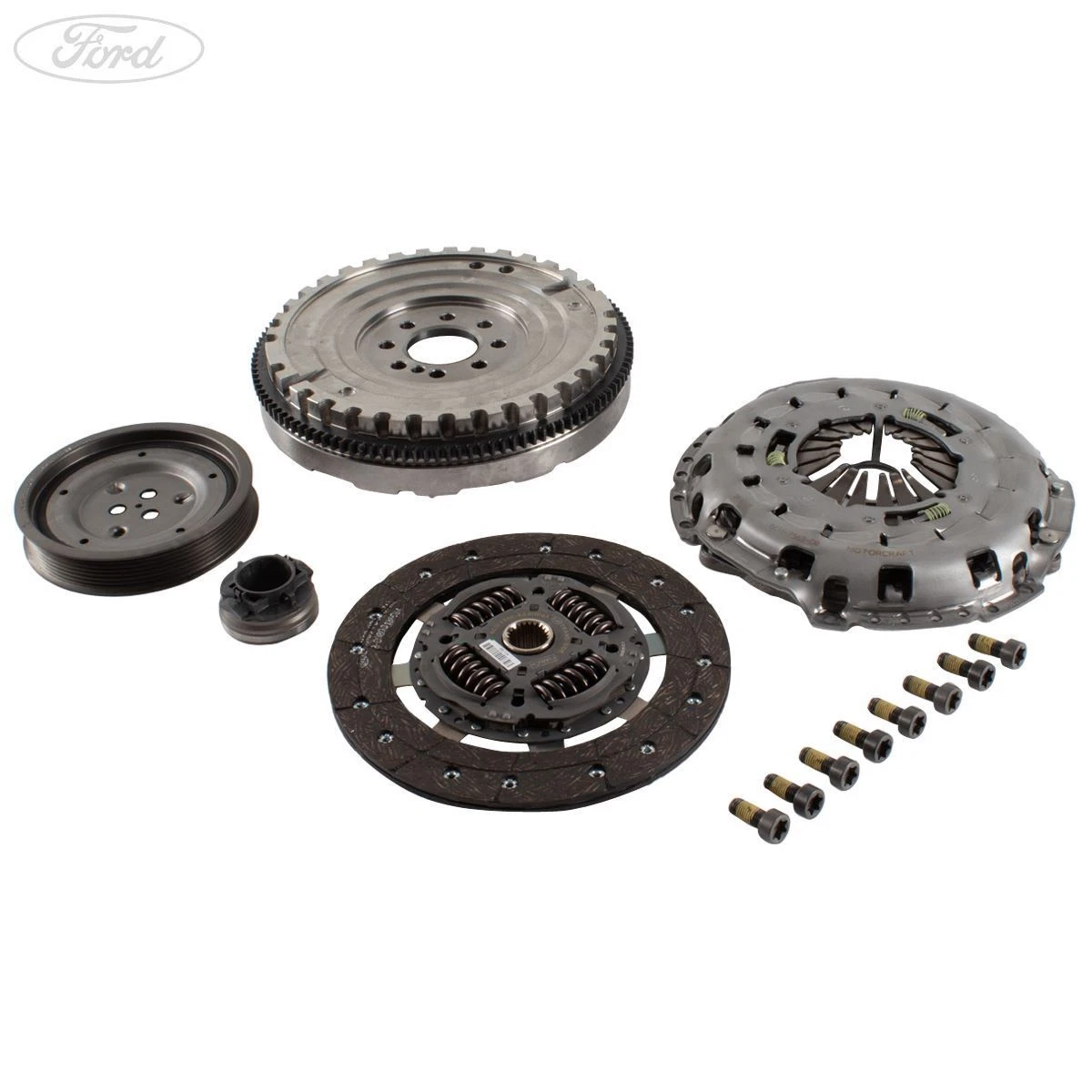 Genuine Ford Transit Mk6 2.4 TDCi Single Mass Flywheel + Clutch 