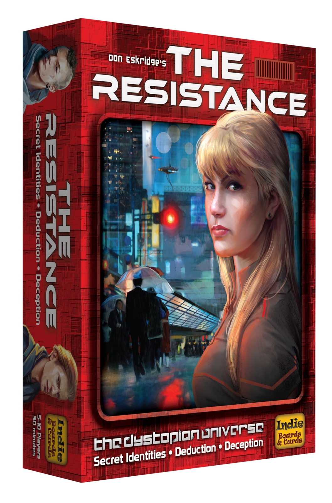 The Resistance Card Game - Strategic Bluffing Social Deduction and Negotiation Board Game for Group Play