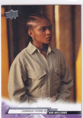 Upper Deck Marvel Studios 2 2024 No. 221 Dominique Thorne as Riri Williams