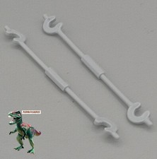 X2 Playmobil pezzo di fissaggio rimorchio-tirante-rampa camion gondola-jeep 4X4