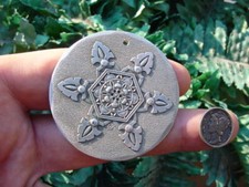 2000 Wendell August - SNOWFLAKE - aluminum metal Christmas ORNAMENT