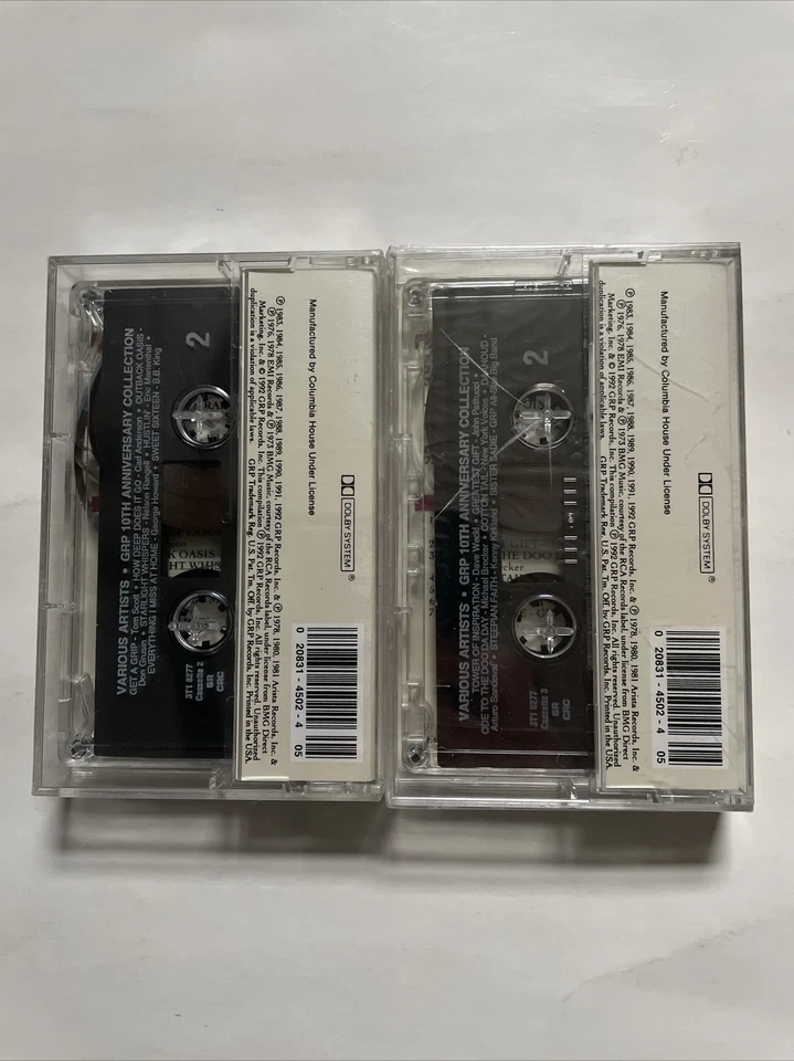 GRP 10th Anniversary Collection Cassettes 2 And 3 *cracked Cases - Image 3 of 4