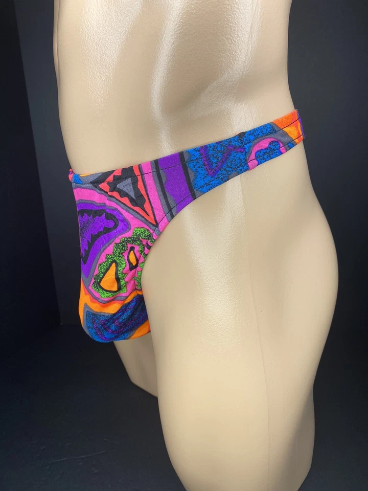 BIKINI TANGA UBER RARO SPEEDO MARDI GRAS - MEDIANO Foto 3 de 4