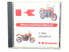 Workshop Manual Repair Guide CD Kawasaki Z1000 ZR1000 A