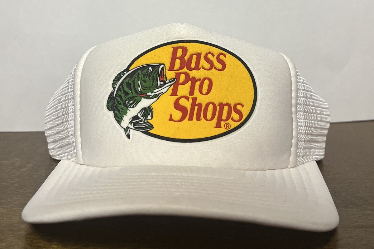 BASS PRO SHOPS オフホワイトキャップ Bass Pro Shops Mesh Cap White – Stepsshoeretailer