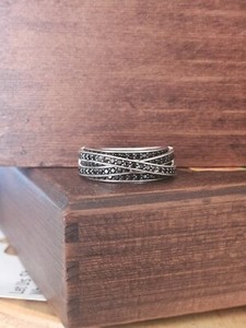 TOM WOOD Chain Ring Thick Spinel 56 Tom Wood Ring | eBay