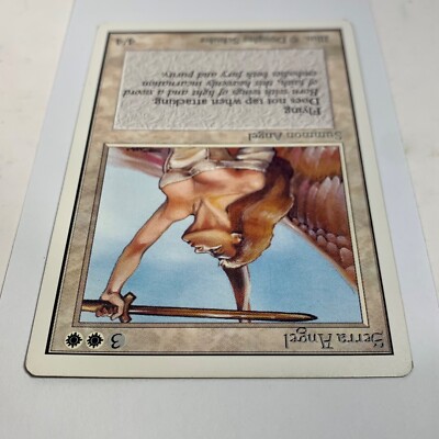 Magic the Gathering MTG SERRA ANGEL (X1) Unlimited Edition Magic the Gathering MTG SERRA ANGEL (X1) Unlimited Edition