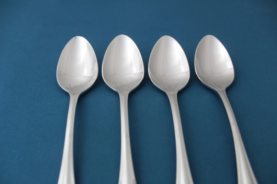 4 cucharaditas Reed & Barton ROSELAND 18/10 acero inoxidable China NUEVO 6" Foto 3 de 4